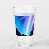 Noordelijke lichten glas (Voorkant)