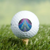 Noordelijke lichten golfballen (Insitu Shirt)