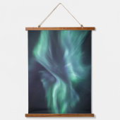 Noordelijke lichten hangend wandkleed (Voorkant)