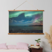 Noordelijke lichten hangend wandkleed (Slaapkamer)