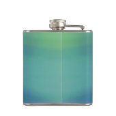 Noordelijke lichten heupfles (Achterkant)