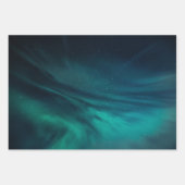 Noordelijke lichten inpakpapier vel (Voorkant 2)