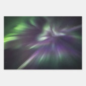 Noordelijke lichten inpakpapier vel (Voorkant)