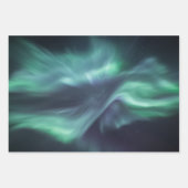 Noordelijke lichten inpakpapier vel (Voorkant 3)