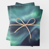 Noordelijke lichten inpakpapier vel (In situ)