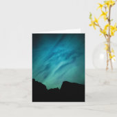 Noordelijke Lichten Kaart (Gele Bloem)