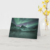 Noordelijke lichten kaart (Gele Bloem)