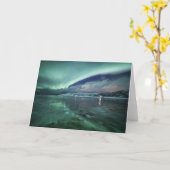 Noordelijke lichten kaart (Gele Bloem)