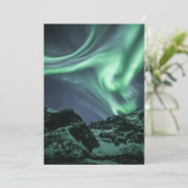 Noordelijke lichten kaart (Staand voorkant)