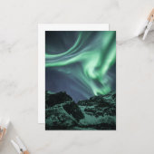 Noordelijke lichten kaart (Voorkant / Achterkant in situ)