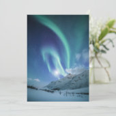 Noordelijke lichten kaart (Staand voorkant)