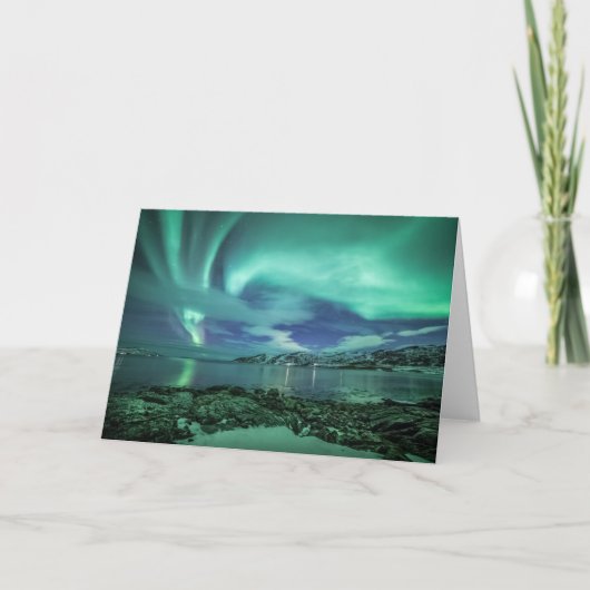 noordelijke lichten kaart (Voorkant)