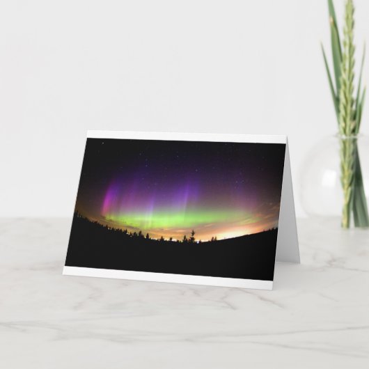 Noordelijke lichten kaart (Voorkant)