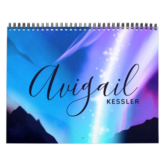Noordelijke lichten kalender (Hoes)