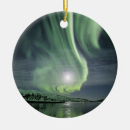 Noordelijke lichten keramisch ornament