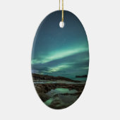Noordelijke lichten keramisch ornament (Rechts)