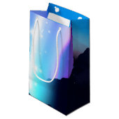 Noordelijke lichten klein cadeauzakje (Voorkant Gekanteld)