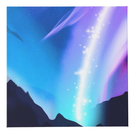 Noordelijke lichten kubus (Voorkant)