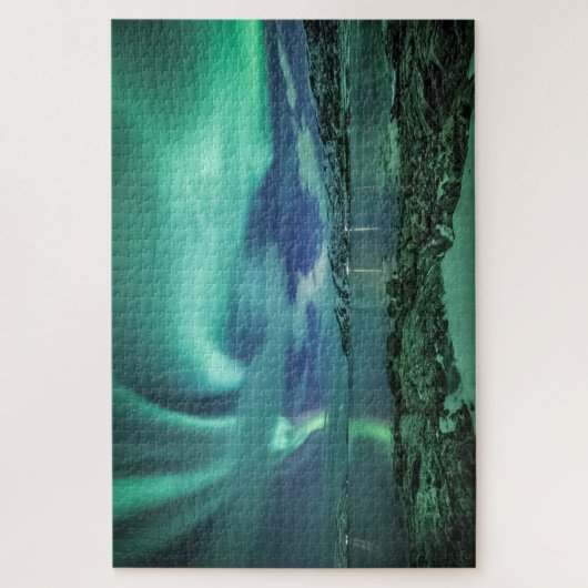 Noordelijke lichten legpuzzel (Verticaal)