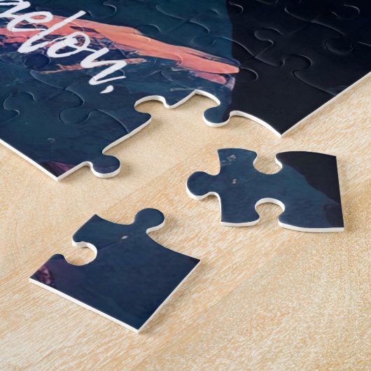 Noordelijke lichten legpuzzel (Zijkant)