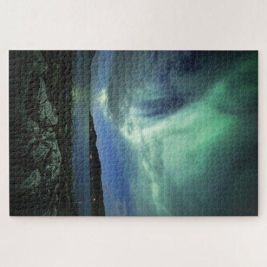 Noordelijke lichten legpuzzel (Horizontaal)
