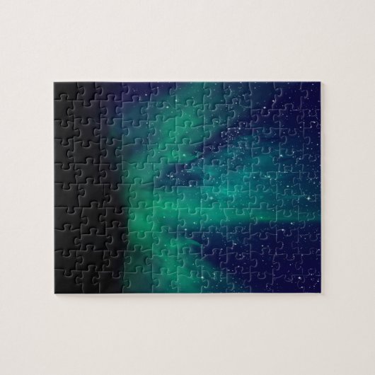 Noordelijke lichten legpuzzel (Horizontaal)
