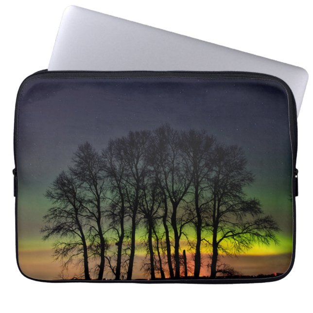 Noordelijke lichten | Manitoba Canada Grande Point Laptop Sleeve (Voorkant)