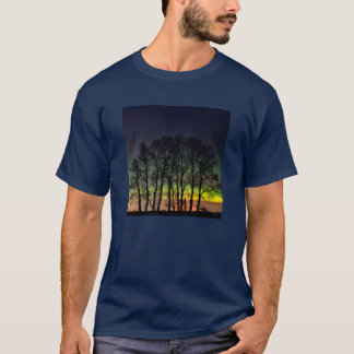 Noordelijke lichten | Manitoba Canada Grande Point T-shirt