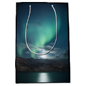 Noordelijke lichten medium cadeauzakje (Voorkant)