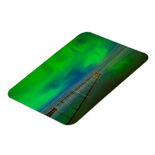 Noordelijke lichten | Meer van Winnipeg Canada, Ma Magneet (Linkerzijde)