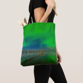 Noordelijke lichten | Meer van Winnipeg Canada, Ma Tote Bag (Dichtbij)