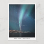 Noordelijke Lichten Melkweg Briefkaart (Voorkant)