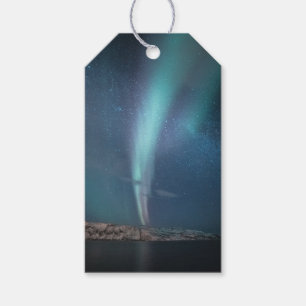 Noordelijke Lichten Melkweg Cadeaulabel