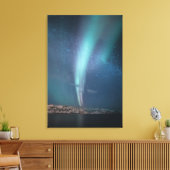 Noordelijke Lichten Melkweg Canvas Afdruk (Insitu (Woonkamer))