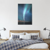 Noordelijke Lichten Melkweg Canvas Afdruk (Insitu (Slaapkamer))