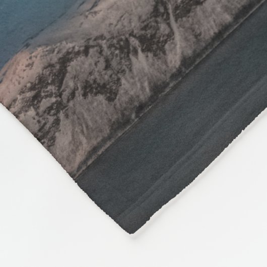 Noordelijke Lichten Melkweg Fleece Deken (Hoek)