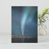 Noordelijke Lichten Melkweg Kaart (Staand voorkant)