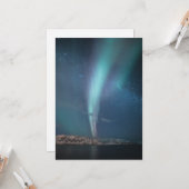 Noordelijke Lichten Melkweg Kaart (Voorkant / Achterkant in situ)