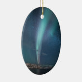 Noordelijke Lichten Melkweg Keramisch Ornament (Rechts)