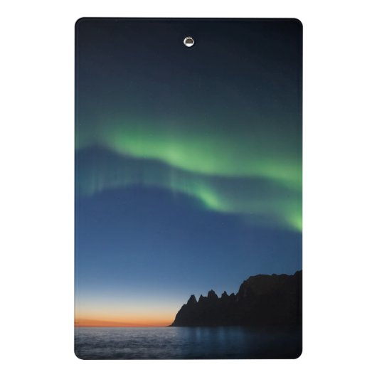 Noordelijke lichten mini klembord (Achterkant)