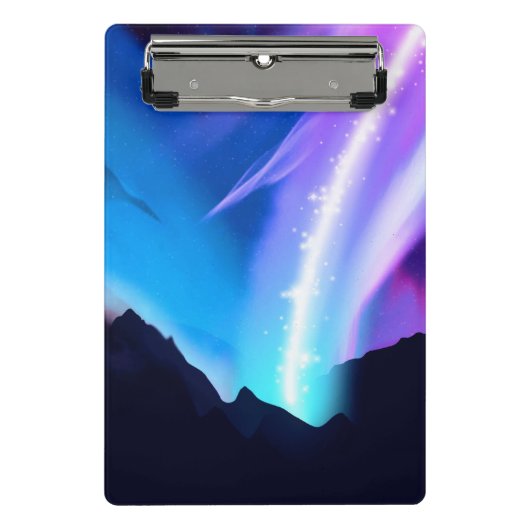 Noordelijke lichten mini klembord (Voorkant)
