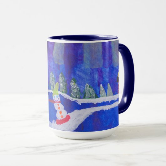 Noordelijke lichten mok (Voorkant rechts)