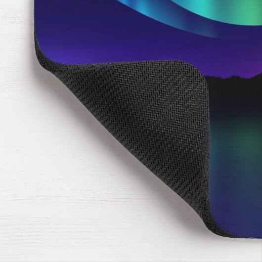 Noordelijke lichten muismat (Hoek)