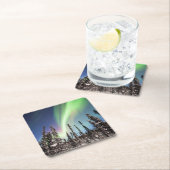 Noordelijke lichten | Nationaal park Denali Kartonnen Onderzetters (Insitu)