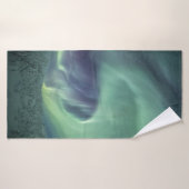 Noordelijke Lichten Noorwegen Badhanddoek (Badhanddoek)