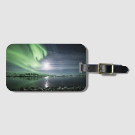 Noordelijke Lichten Noorwegen Bagagelabel
