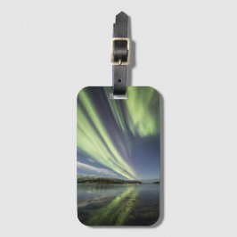 Noordelijke Lichten Noorwegen Bagagelabel
