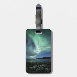 Noordelijke Lichten Noorwegen Bagagelabel
