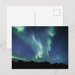 Noordelijke Lichten Noorwegen Briefkaart