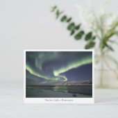 Noordelijke Lichten Noorwegen Briefkaart (Staand voorkant)